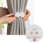 Klamra do firan zasłon Perła Złota AG701G - EAN: 5907621855864