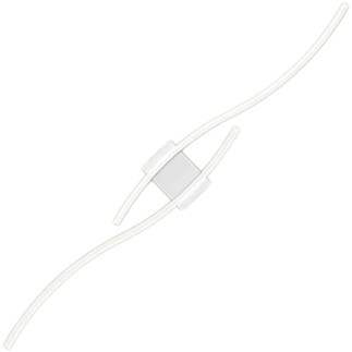 Zd150 lampa scienna kinkiet biały 60cm    zimny biały