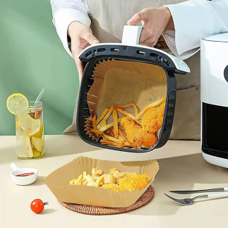 Da280 papier do frytkownicy air fryer     20cm 50szt