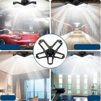 Zd127 lampa sufitowa składana led e27