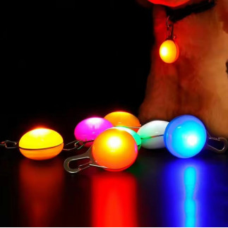 Zd126 zawieszka led na obrożę dla psa