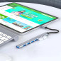 Hub USB Slim Ak340A 1x3.0 6x2.0 - EAN: 5907621851675