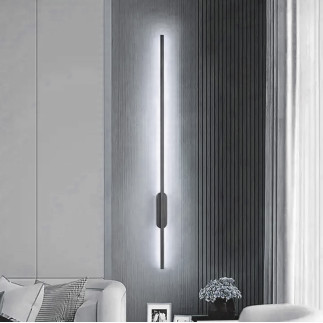 Zd116a lampa scienna czarna 100cm 6000k