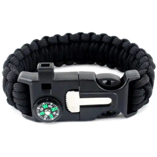 Da99 bransoletka survival 5w1 black