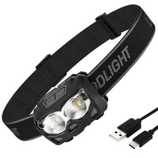 Zd111 latarka czołowa led