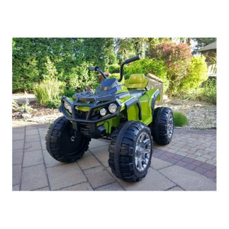 Quad na akumulator bdm0906 pompowane koła  zielony