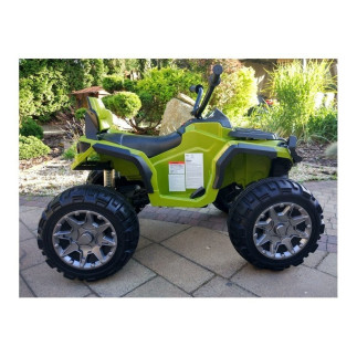 Quad na akumulator bdm0906 pompowane koła  zielony