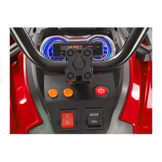 Quad na akumulator bdm0906 pompowane koła czerwony