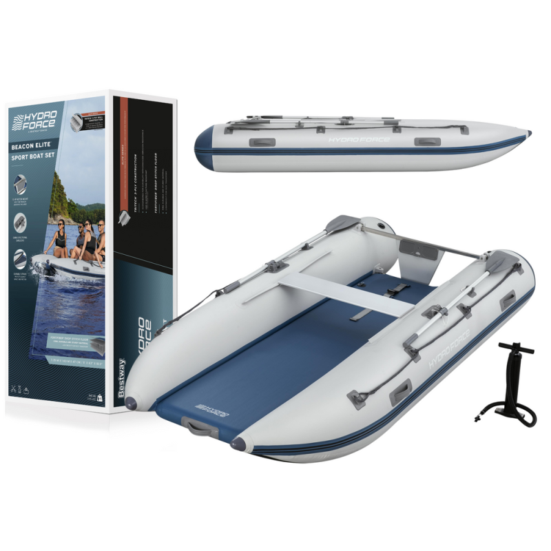 Dmuchany ponton Bestway 65185 335 x 167 x 47 cm, EAN: 6941607373125 - Wyjątkowy komfort i rozrywka na wodzie!