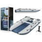 Dmuchany ponton Bestway 65185 335 x 167 x 47 cm, EAN: 6941607373125 - Wyjątkowy komfort i rozrywka na wodzie!