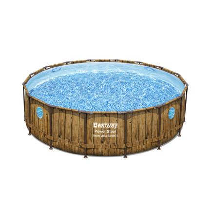 Basen ogrodowy stelażowy Bestway 56725 488 x 122 cm EAN: 6941607366882