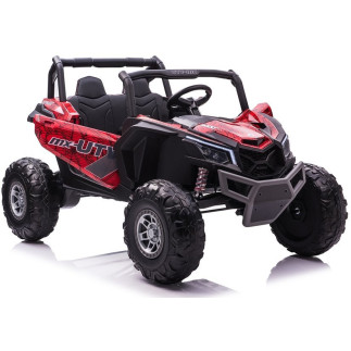Auto na akumulator  buggy utv-mx czerwony spider lakier mp4