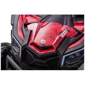 Auto na akumulator buggy utv-mx czerwony spider lakier
