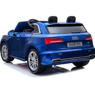 Pojazd na akumulator nowe audi q5 2-osobowe niebieskie lakierowane