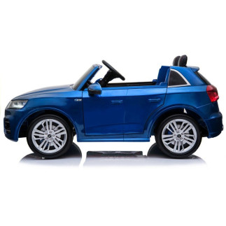 Pojazd na akumulator nowe audi q5 2-osobowe niebieskie lakierowane
