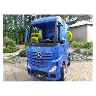 Auto na akumulator mercedes actros niebieski lakierowany mp4