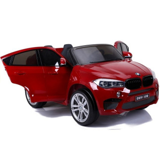 Auto na akumulator nowe bmw x6m czerwone lakierowane