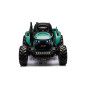 Traktor na akumulator HC-306 z przyczepą ciemnozielony 24V - EAN: 5905991061328