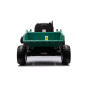 Traktor na akumulator HC-306 z przyczepą ciemnozielony 24V - EAN: 5905991061328