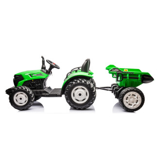 Traktor Akumulatorowy HC-306 z Przyczepą Jasnozielony 24V EAN: 5905991061335