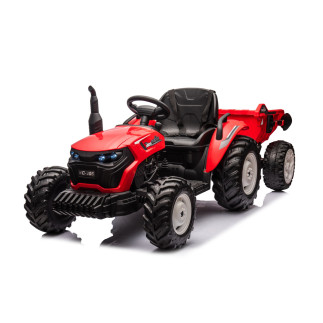 Traktor na akumulator HC-306 z przyczepą 24V czerwony EAN: 5905991061342