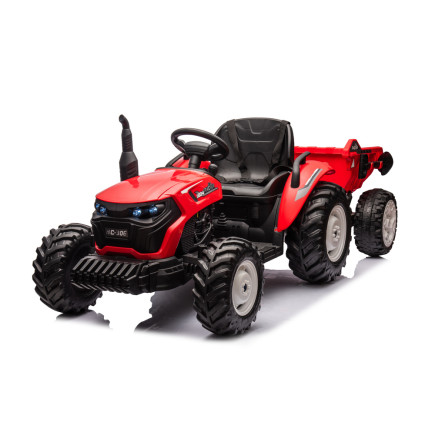 Traktor na akumulator HC-306 z przyczepą 24V czerwony EAN: 5905991061342