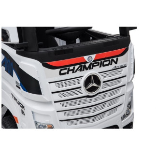 Auto na akumulator mercedes actros biały