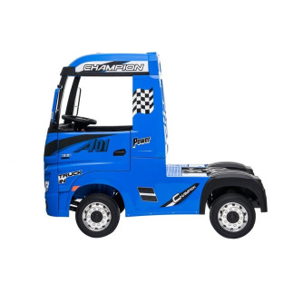 Auto na akumulator mercedes actros niebieski