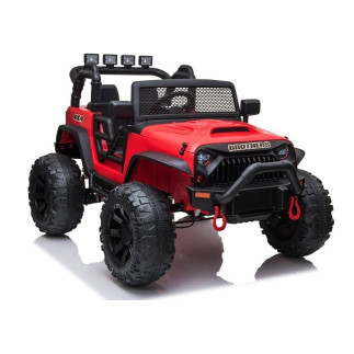 Auto na akumulator jeep jc666 czerwony
