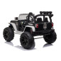 Auto na akumulator Policja JC666 Białe - EAN: 5903802450514