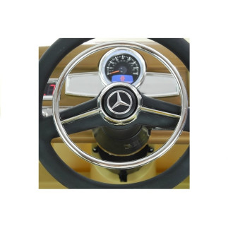 Auto na akumulator mercedes 300s beżowy