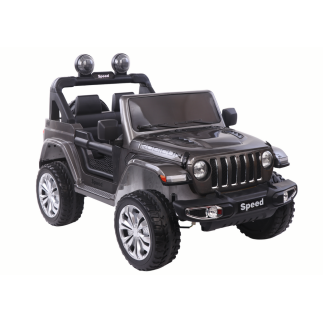 Pojazd na akumulator ft-938 czarny lakierowany 4x4