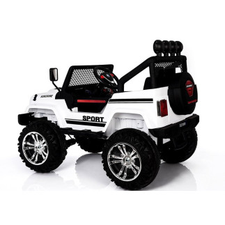 Auto na akumulator s2388 jeep biały 4x45w