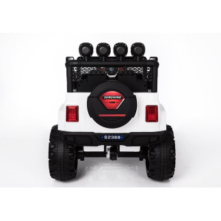 Auto na akumulator s2388 jeep biały 4x45w
