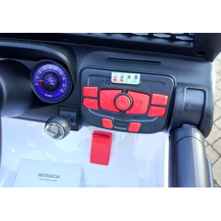 Auto na akumulator s2388 jeep biały 4x45w