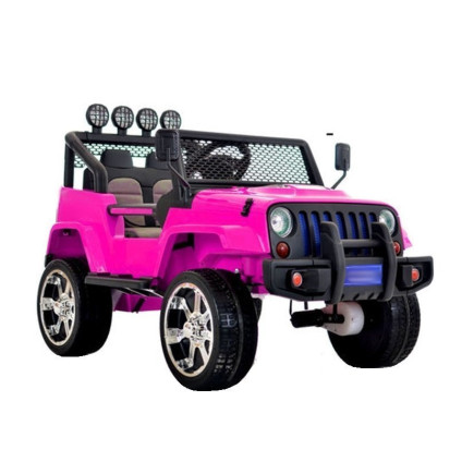 Auto na akumulator s2388 jeep różowy 4x45w
