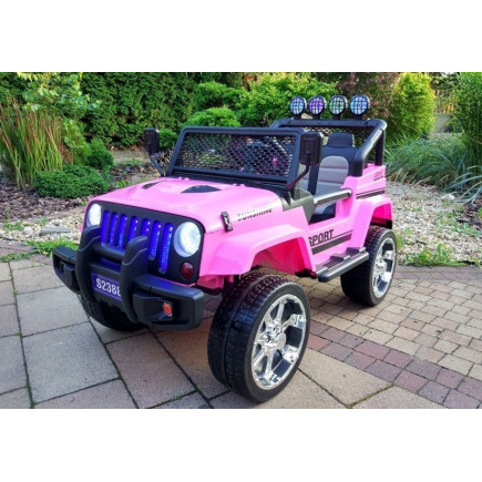 Auto na akumulator Jeep Różowy 4x45W - EAN: 5908275995753