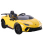 Auto na akumulator Lamborghini Huracan Żółte EAN: 5908275995562
