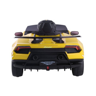 Auto na akumulator lamborghini huracan żółte