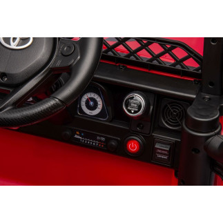 Auto na akumulator toyota fj czerwone 4x4