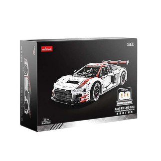 Klocki konstrukcyjne auto rc rastar 1:8 audi r8 3322 elementów
