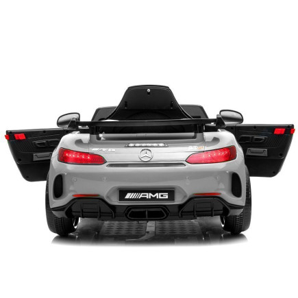 Mercedes GTR na akumulator srebrny lakierowany EAN: 5902808158493