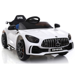 Auto na akumulator mercedes gtr biały