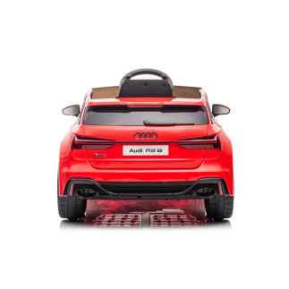 Pojazd na akumulator audi rs6 brd-2118 czerwony