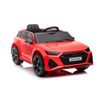 Pojazd na akumulator audi rs6 brd-2118 czerwony