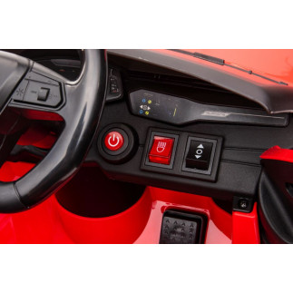 Pojazd na akumulator audi rs6 brd-2118 czerwony