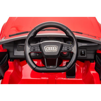 Pojazd na akumulator audi rs6 brd-2118 czerwony