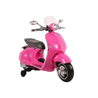 Skuter na akumulator vespa gts 300 różowy