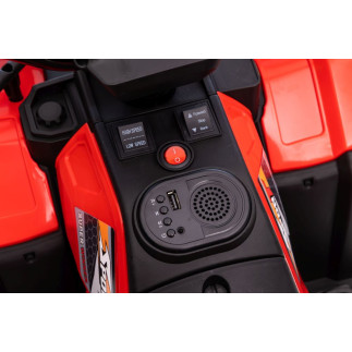 Quad na akumulator jc915 czerwony