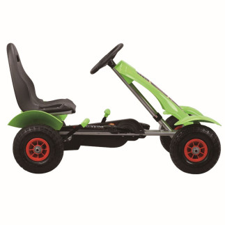 Gokart na pedały f618 zielony